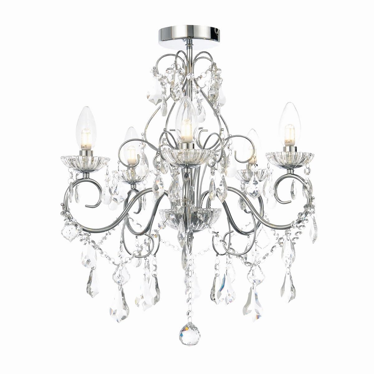 ForumElsie 5 Light Chandelier