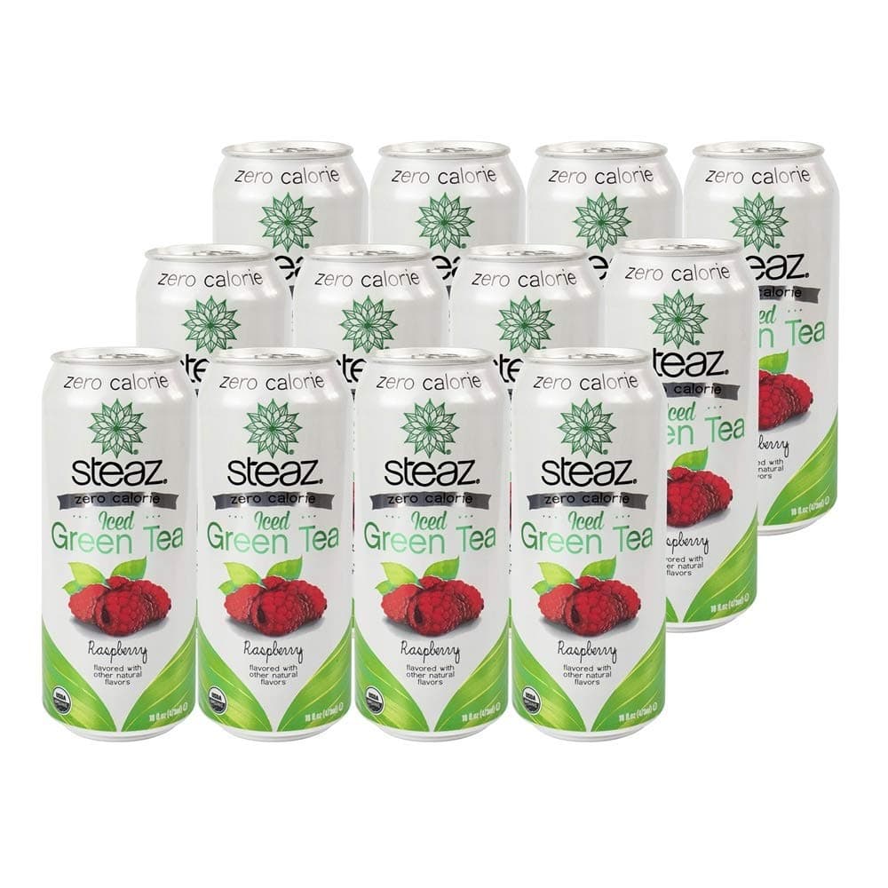 Zero Calorie Raspberry Tea 12 Pack, 16 OZ