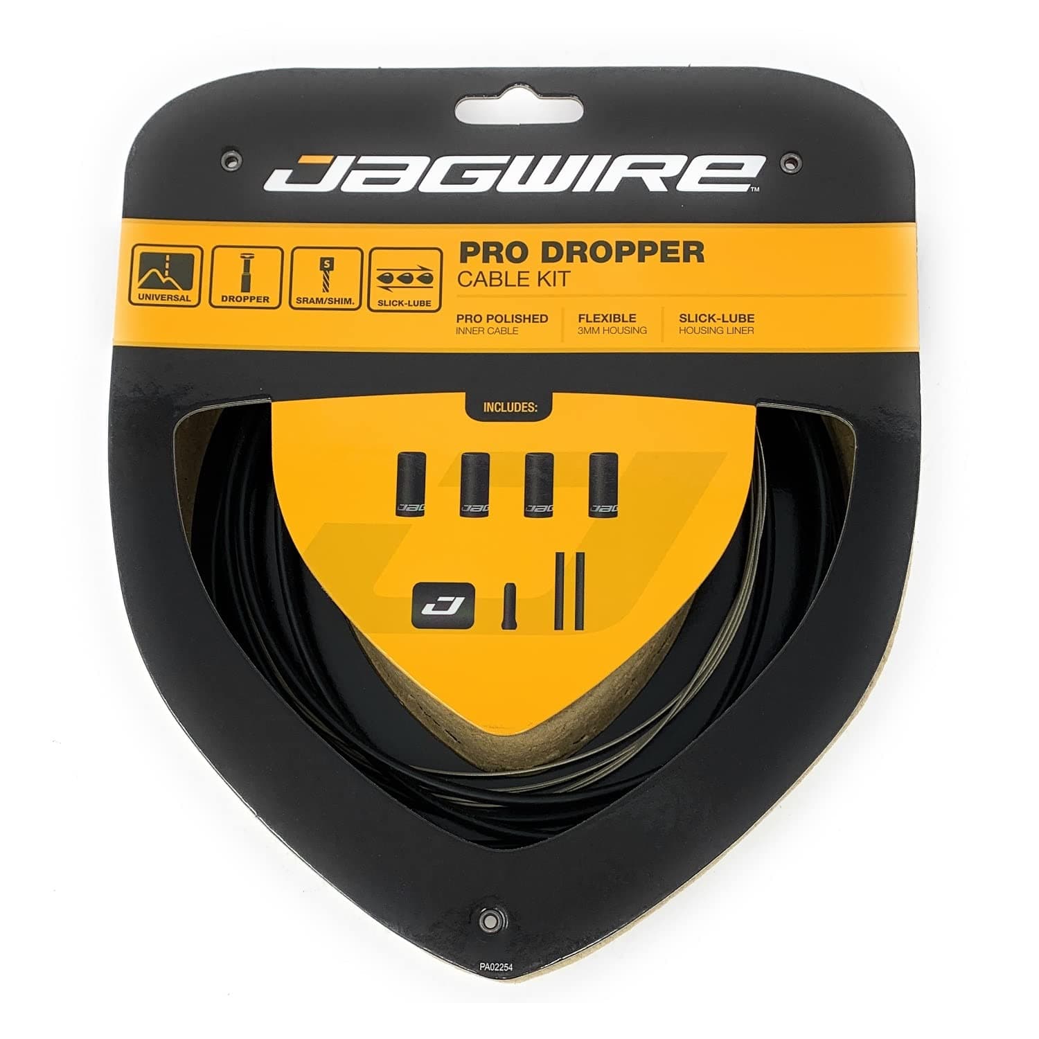 Pro Dropper Seatpost Cable Kit with 3mm Outer and Stainless inner - Black, TU