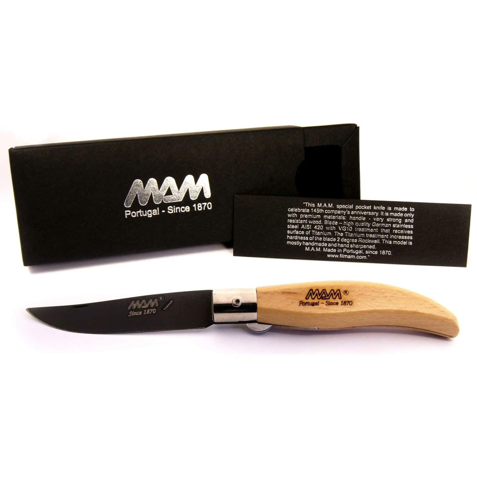 mam Anniversary Knife Black Blade