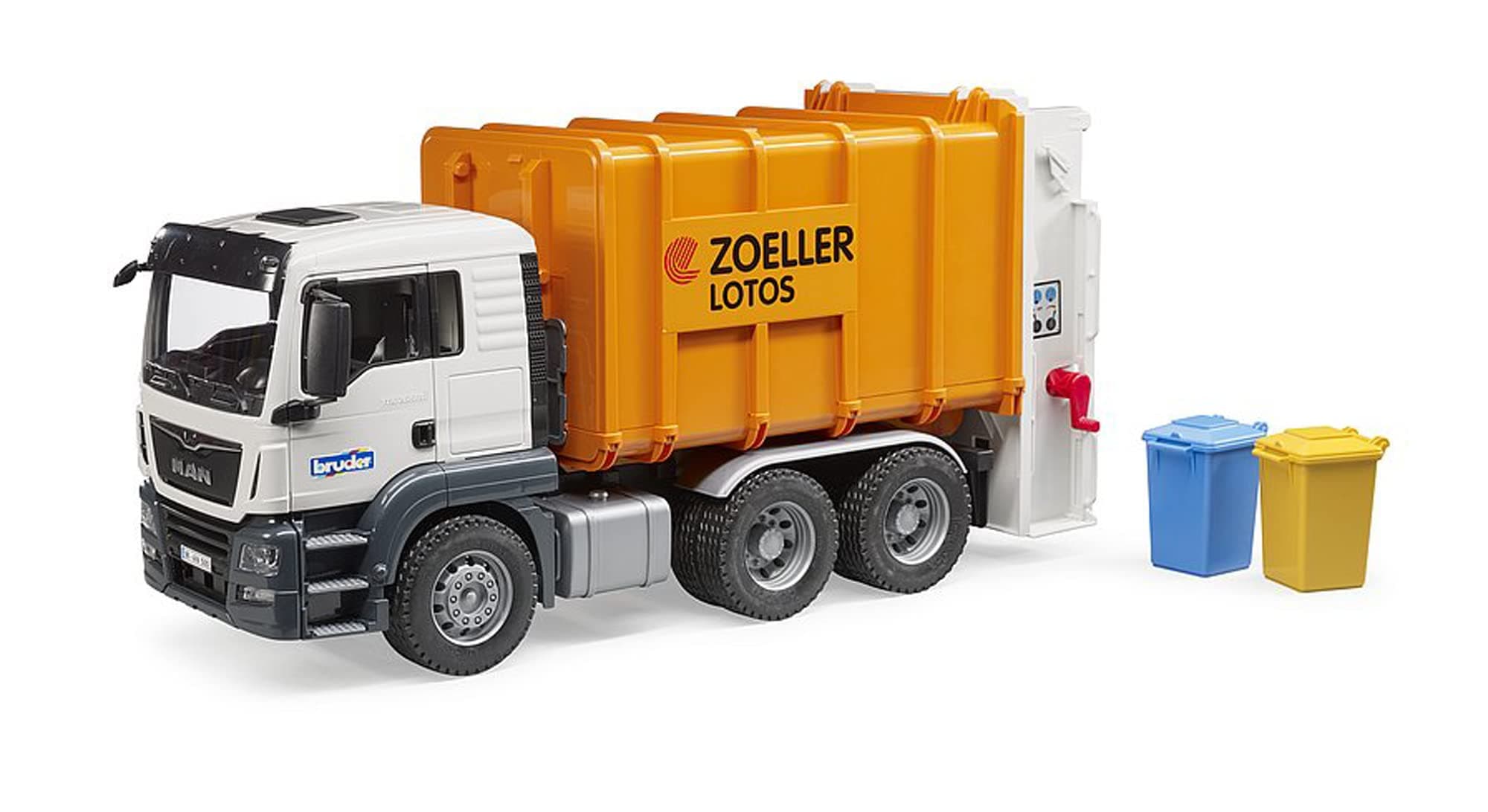 Man TGS Rear loading garbage-truck (Orange)