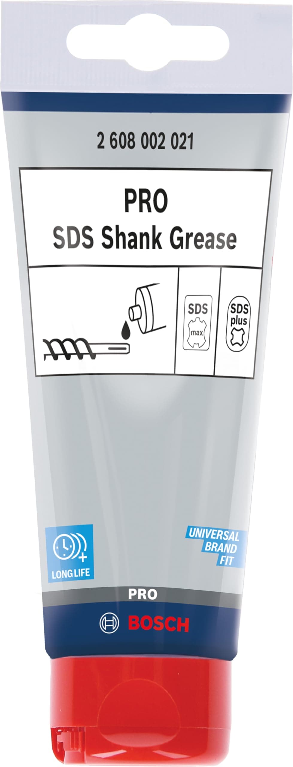 1x PRO Grease for Drill and Chisel Shank Ends (Ø mm, Professional Accessory Rotary Hammer Drill, Demolition Hammer)