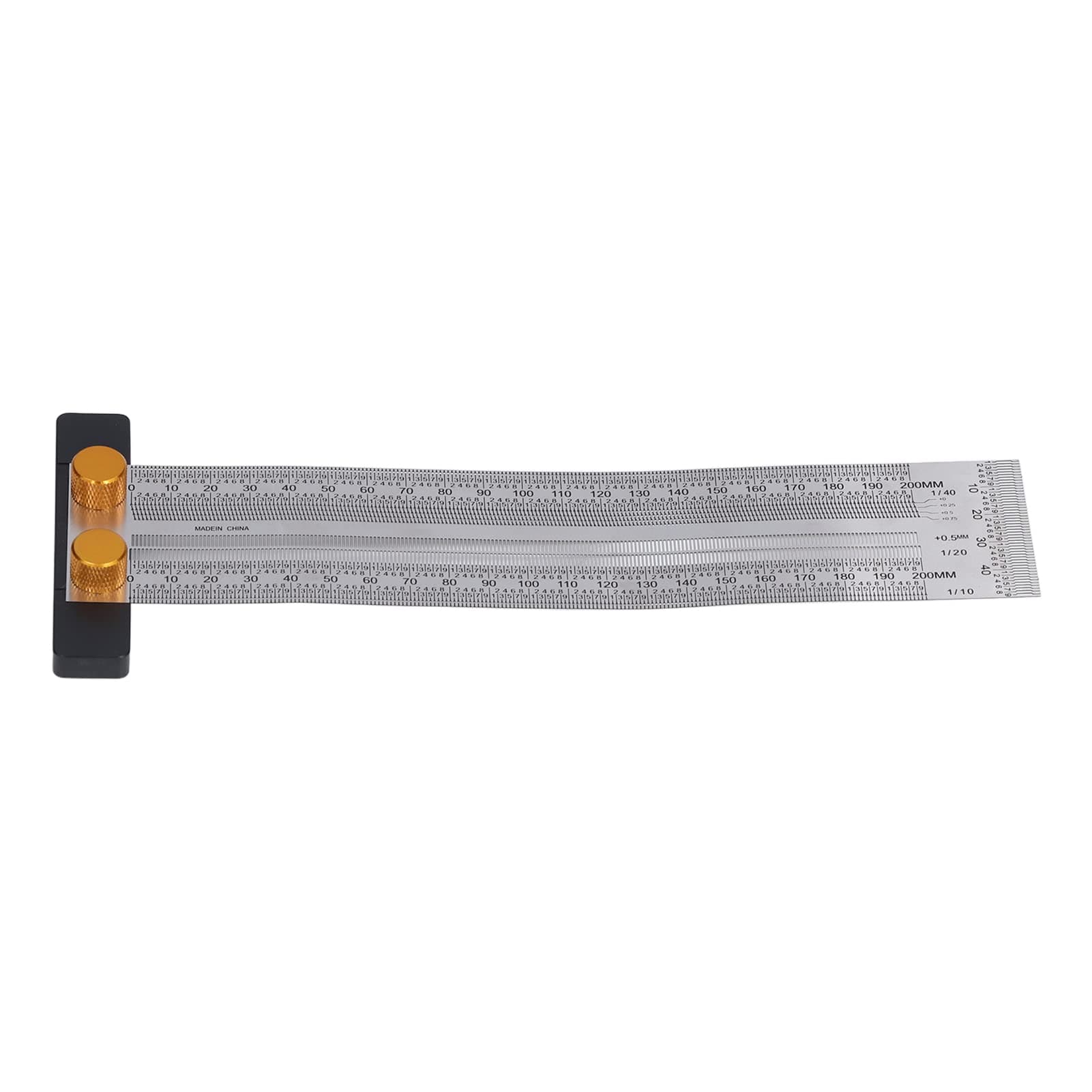 Line Ruler, Scriber Ruler Long Service Life Convenient Operation Rust Resistant for Woodworking