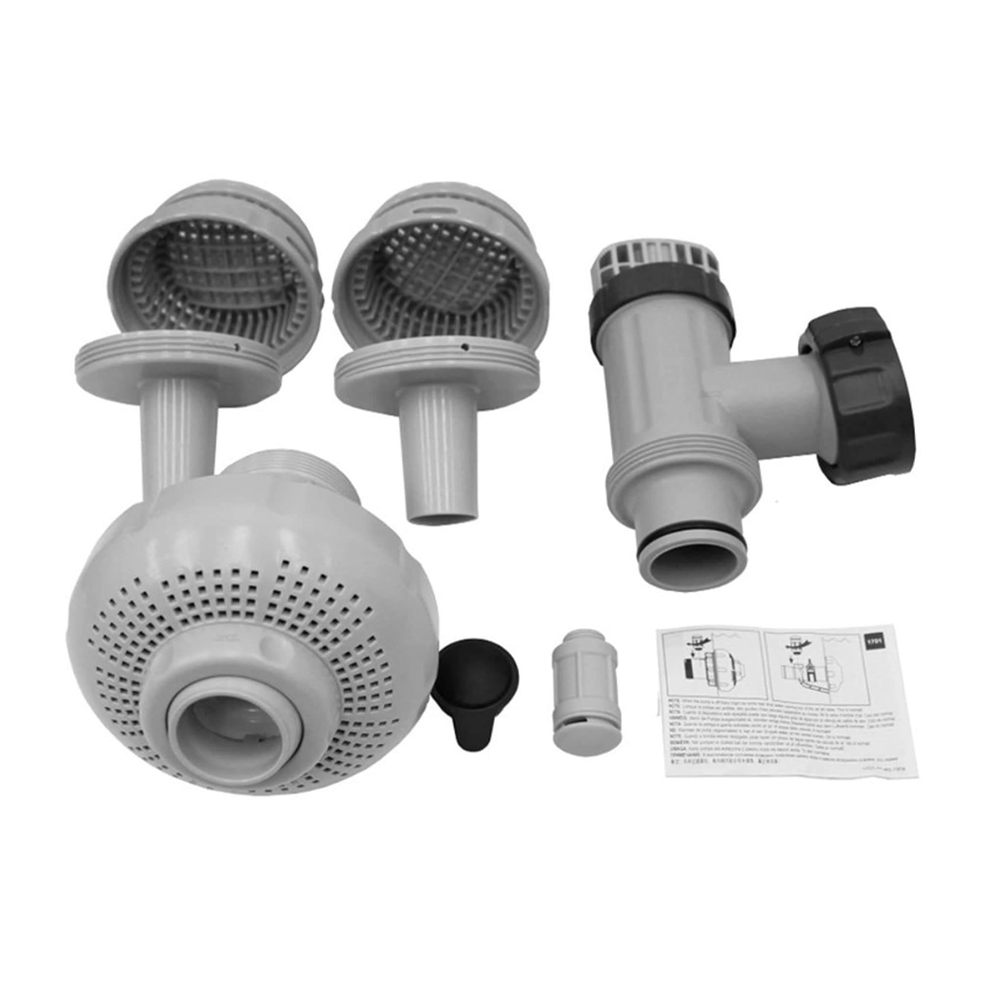 Intex 26005 Connection Set Diameter 38 mm Pool Accessories Grey