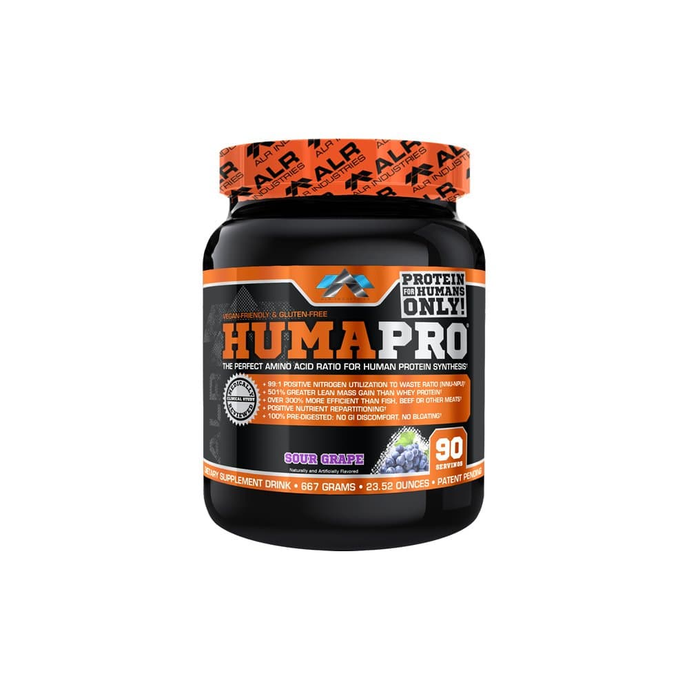 HumaPro Essential Amino Acid Formula | EAA Protein Supplement | Supports Muscle Recovery & Performance | Vegan, Gluten Free | | 90 Servings (Sour Grape)