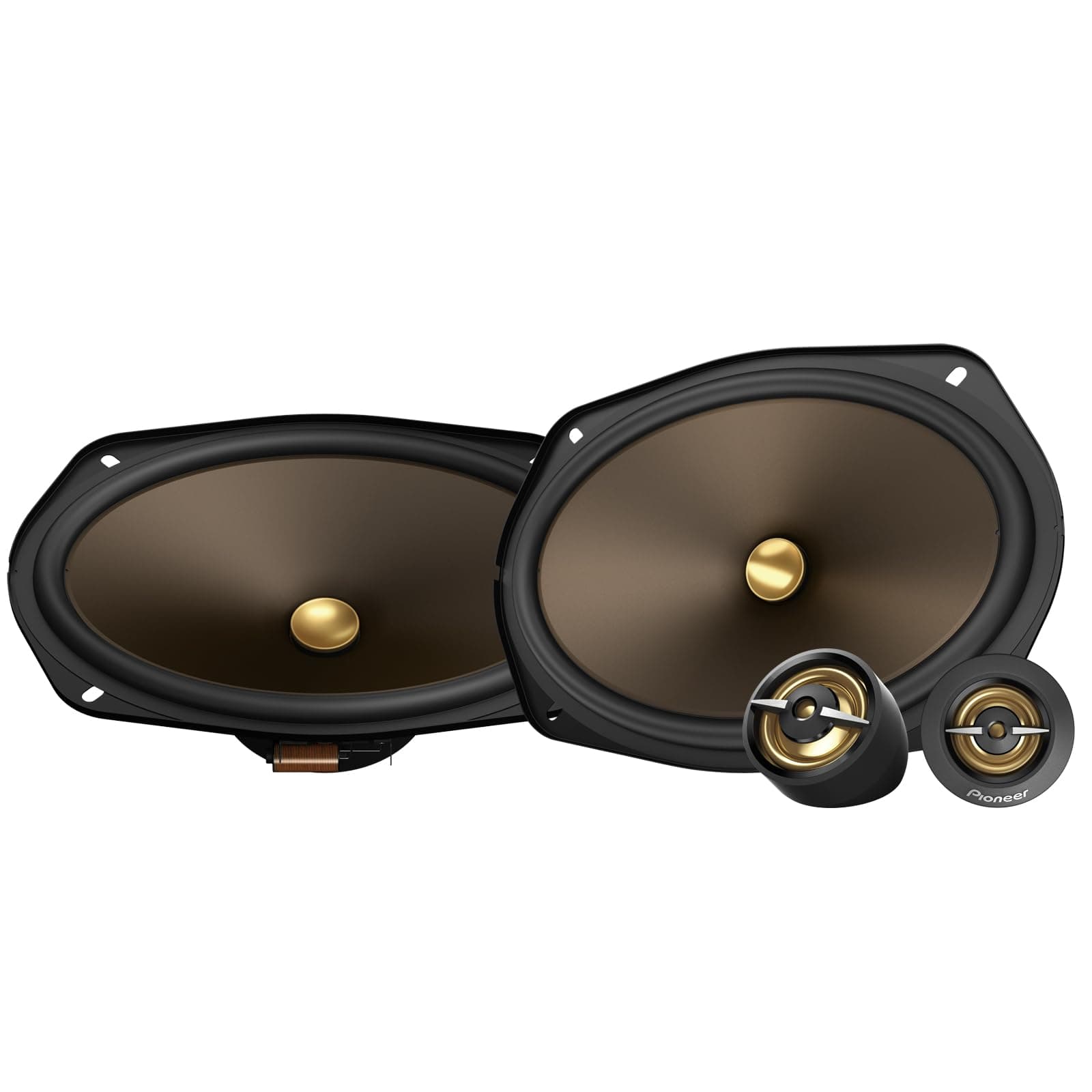 A-Series MAX TS-A693CH 6” x 9” 2-Way Speakers (Pair) – 460W Max, Balanced Sound + Smooth Treble, Enhanced Bass, Ideal Factory Upgrade, Installation Adaptors Included