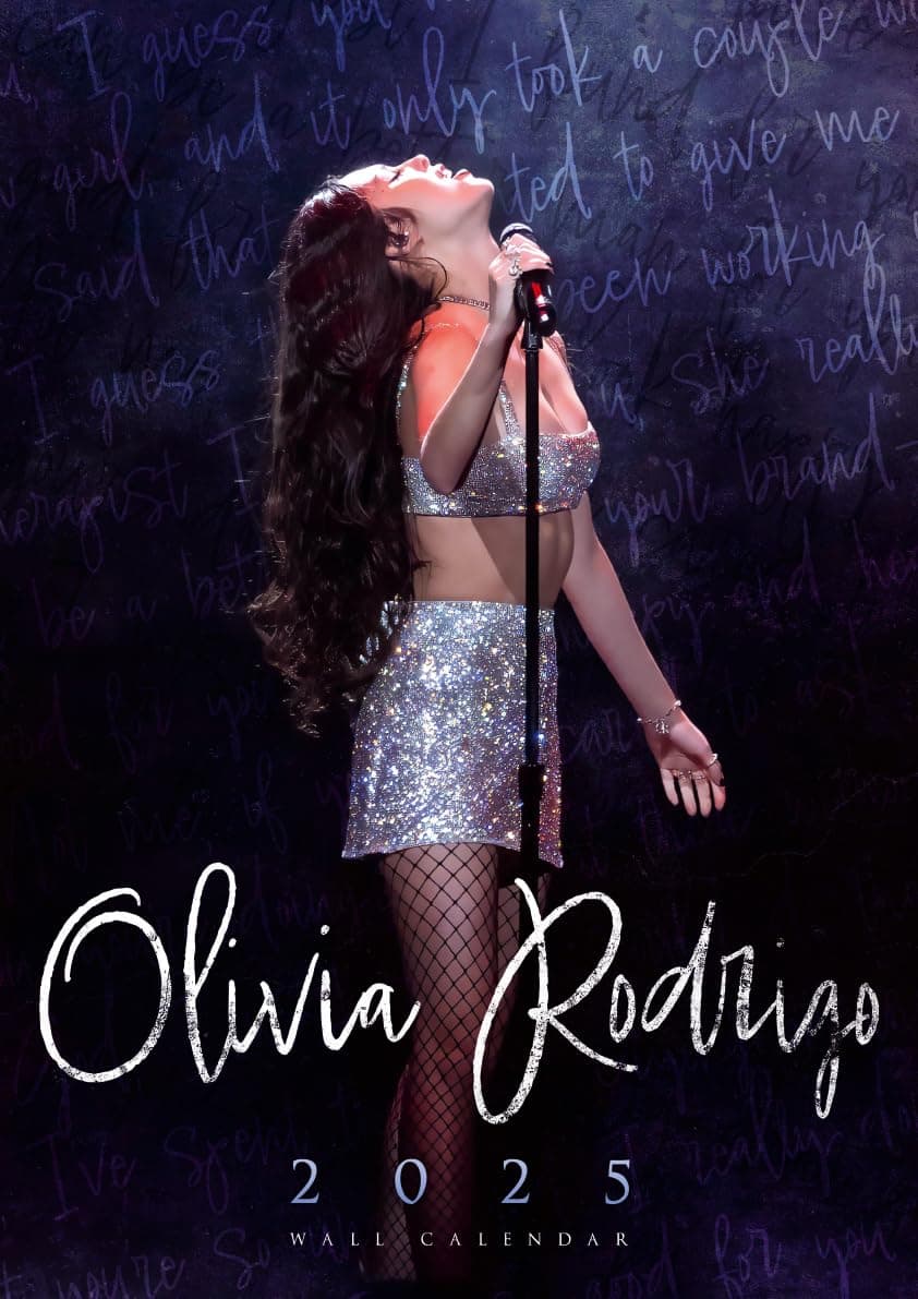 Olivia Rodrigo Calendar 2025