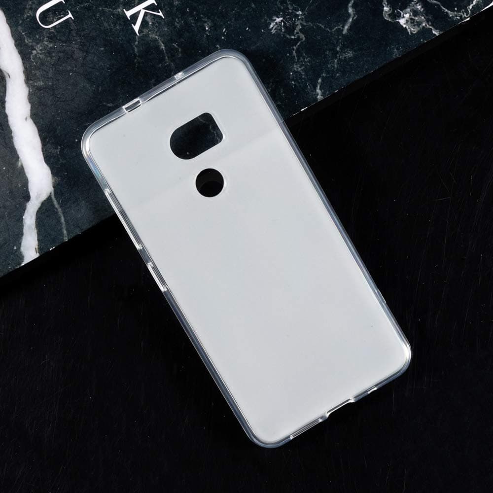 HTC One X10 Case, Scratch Resistant Soft TPU Back Cover Shockproof Silicone Gel Rubber Bumper Anti-Fingerprints Full-Body Protective Case Cover for HTC One X10 (White)