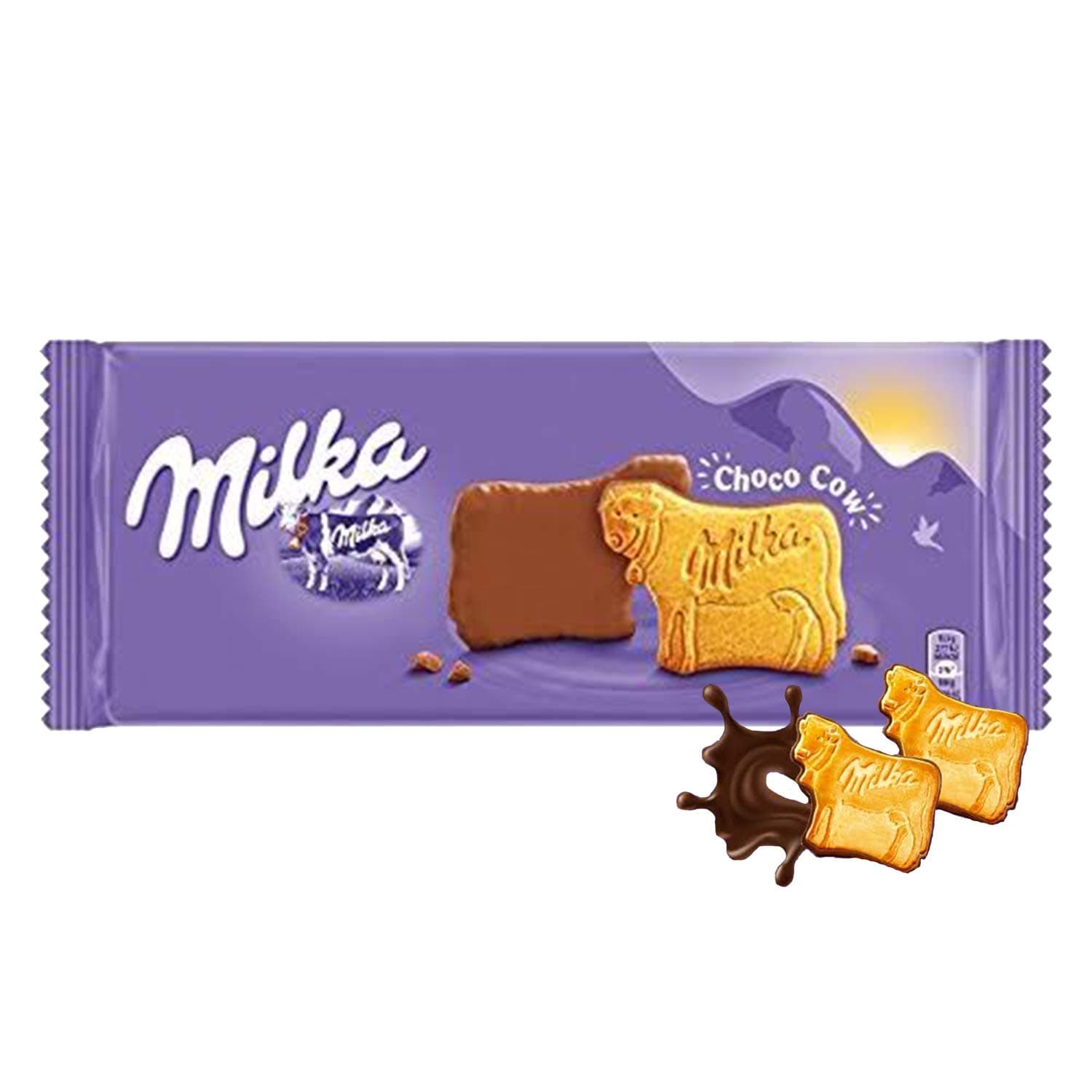 Milka Choco Cow Biscuits Pouch, 120 g