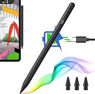 ESR for Apple Stylus Pen with Tilt Sensitivity, iPad Pencil for Apple iPad 10/9/8/7/6, iPad Pro 11, iPad Pro 12.9, iPad Mini 6/5, and iPad Air 5/4/3, Palm Rejection, Magnetic Attachment, Black