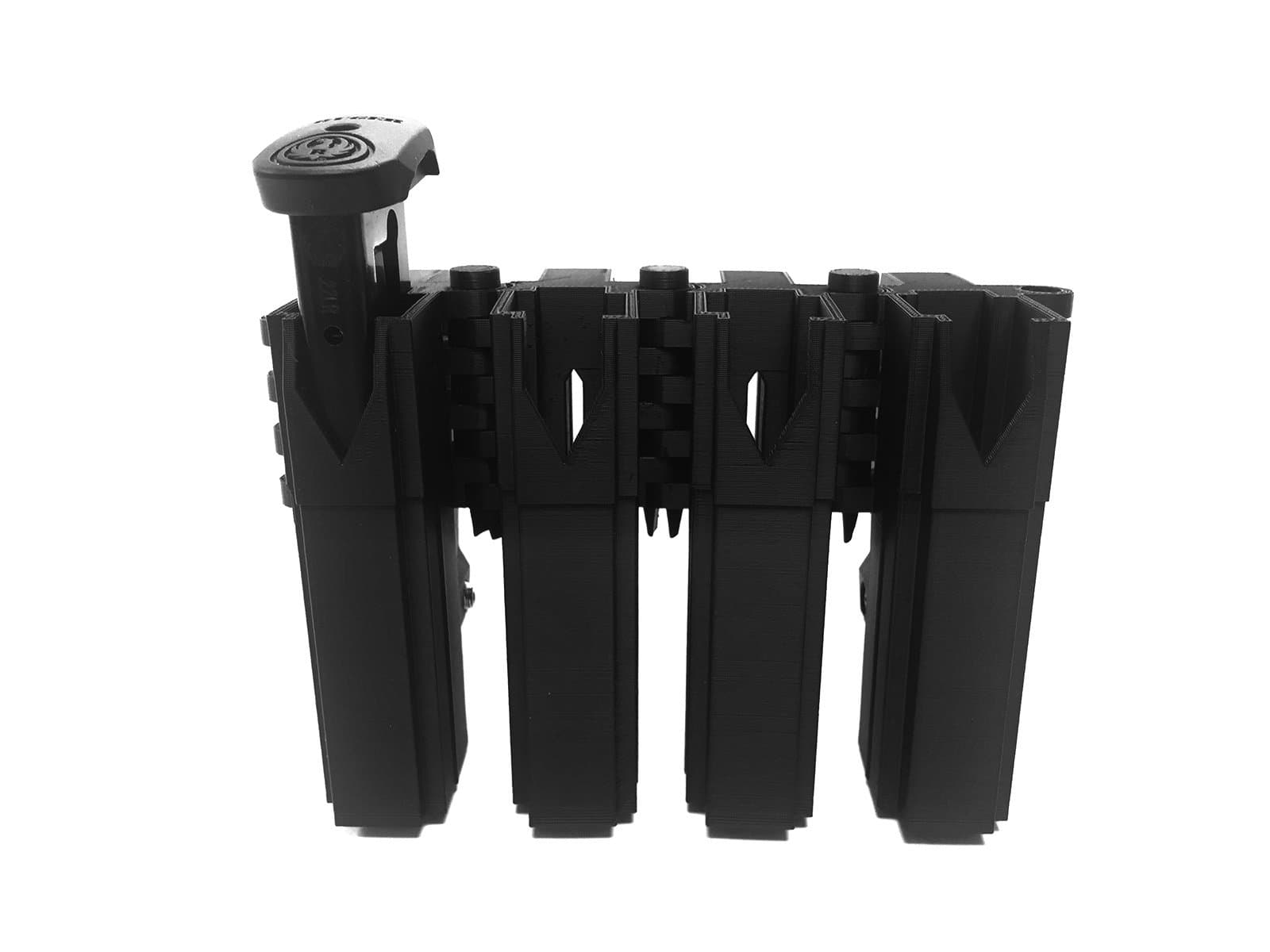 eAMP - S&W M&P 22 Compact, Walther P22, Ruger SR22, S&W Model 41 Quad Mag Pouch - MagP0035-D