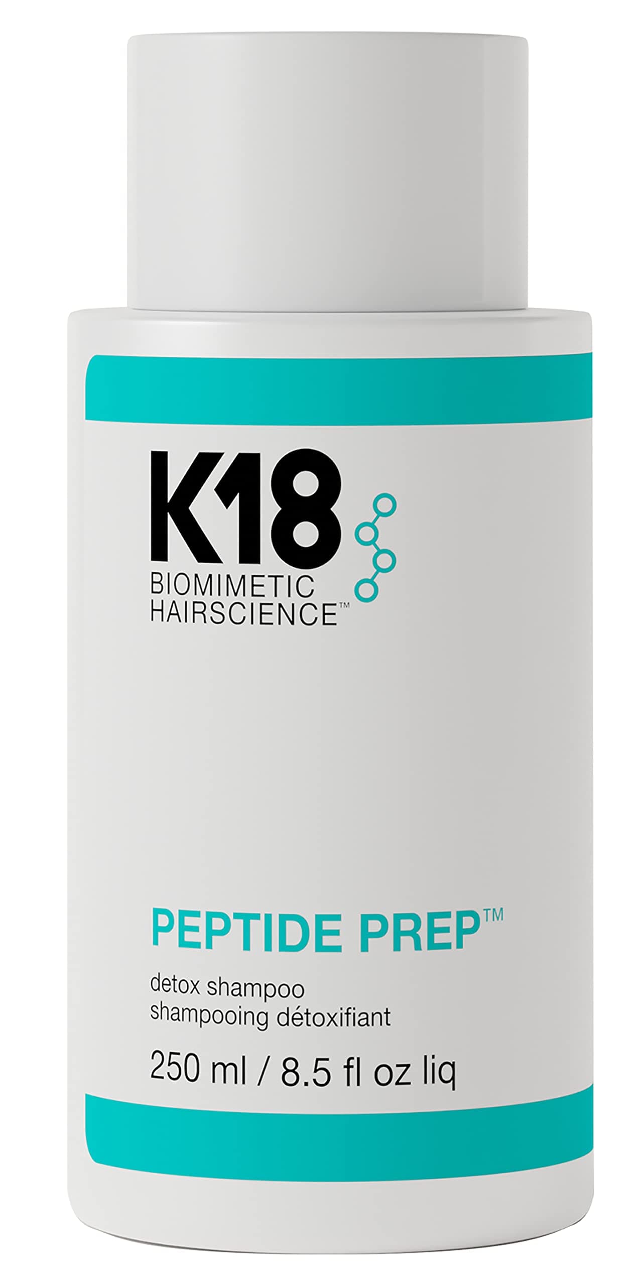 PEPTIDE PREP™ Color-Safe Detox Clarifying Shampoo, Non-Stripping, pH-Optimized Cleanse, Removes Product Buildup, Dirt, Oils & Metals