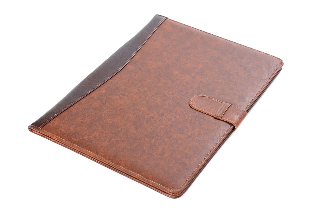 Pindi Brown Executive Document Holder / Padfolio with Memo Pad (DCH-04-02 US)