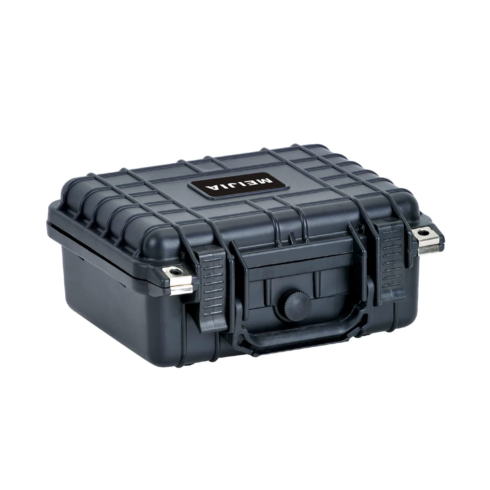 MEIJIA Waterproof Protective Case,Hard Camera Case with Customizable Foam, Elegant Black,Fit for drones, camera, lens,10.62 x9.68x4.87inches, Black, 10.62 x9.68x4.87inches, Dry Case