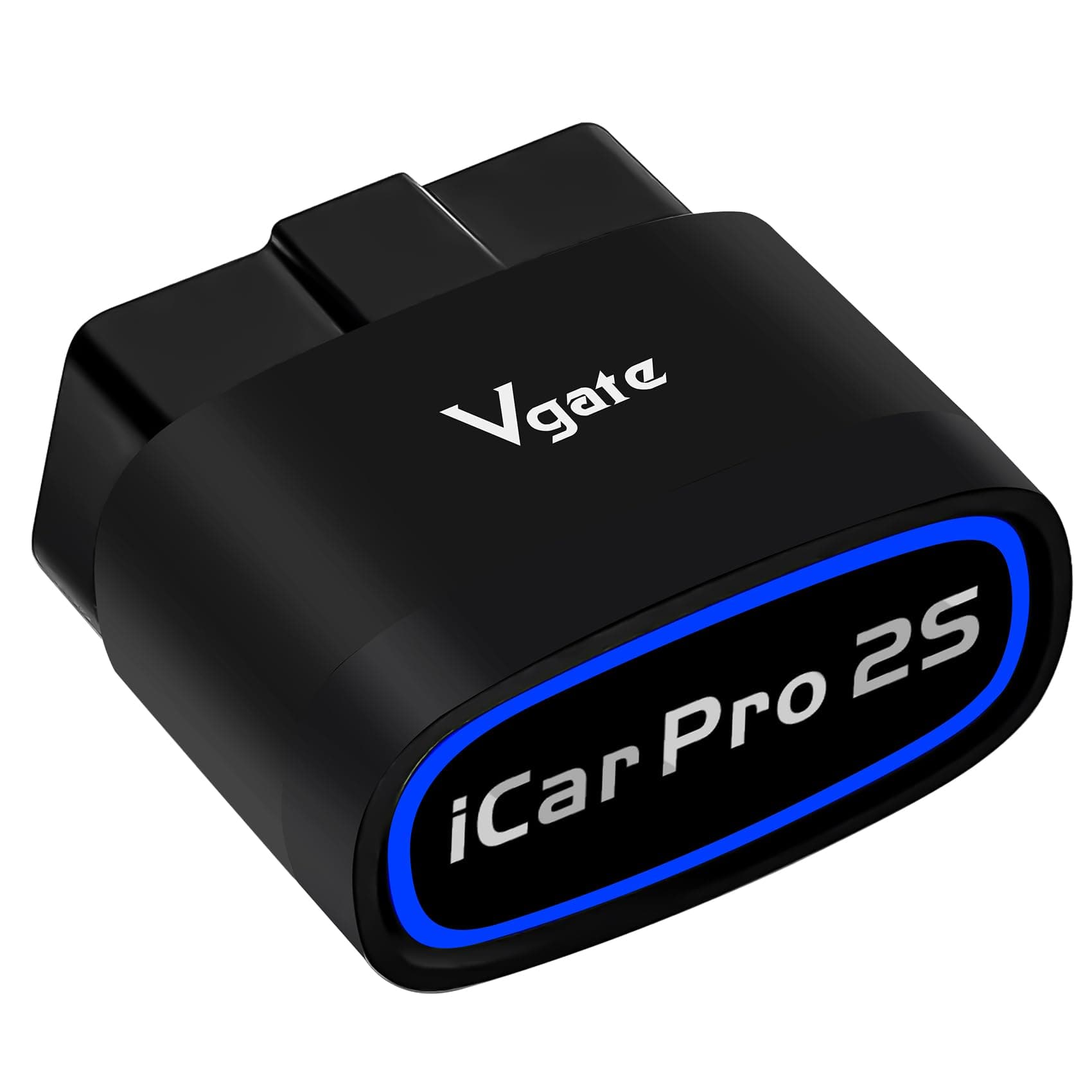 Vgate iCar Pro 2S OBD2 Bluetooth Adapter Check Motor Vehicle Code Reader Diagnostics Scanner Tool for iOS&Android and Windows Made for Electric (EV) & Hybrid Vehicles