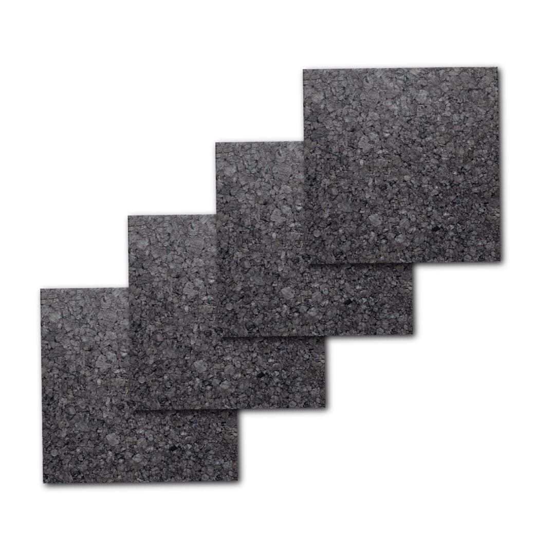 Cork Wall Tile Squares - Dark (4 Count)