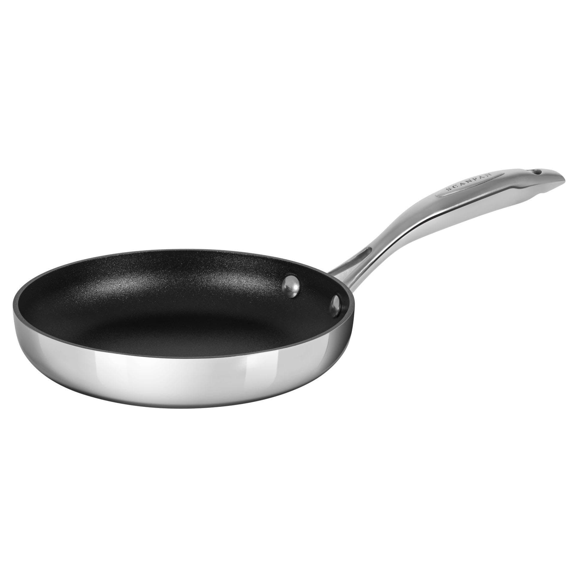 Scanpan HaptIQ 8 inch Stainless Steel-Aluminum Nonstick Fry Pan – Compatible ...