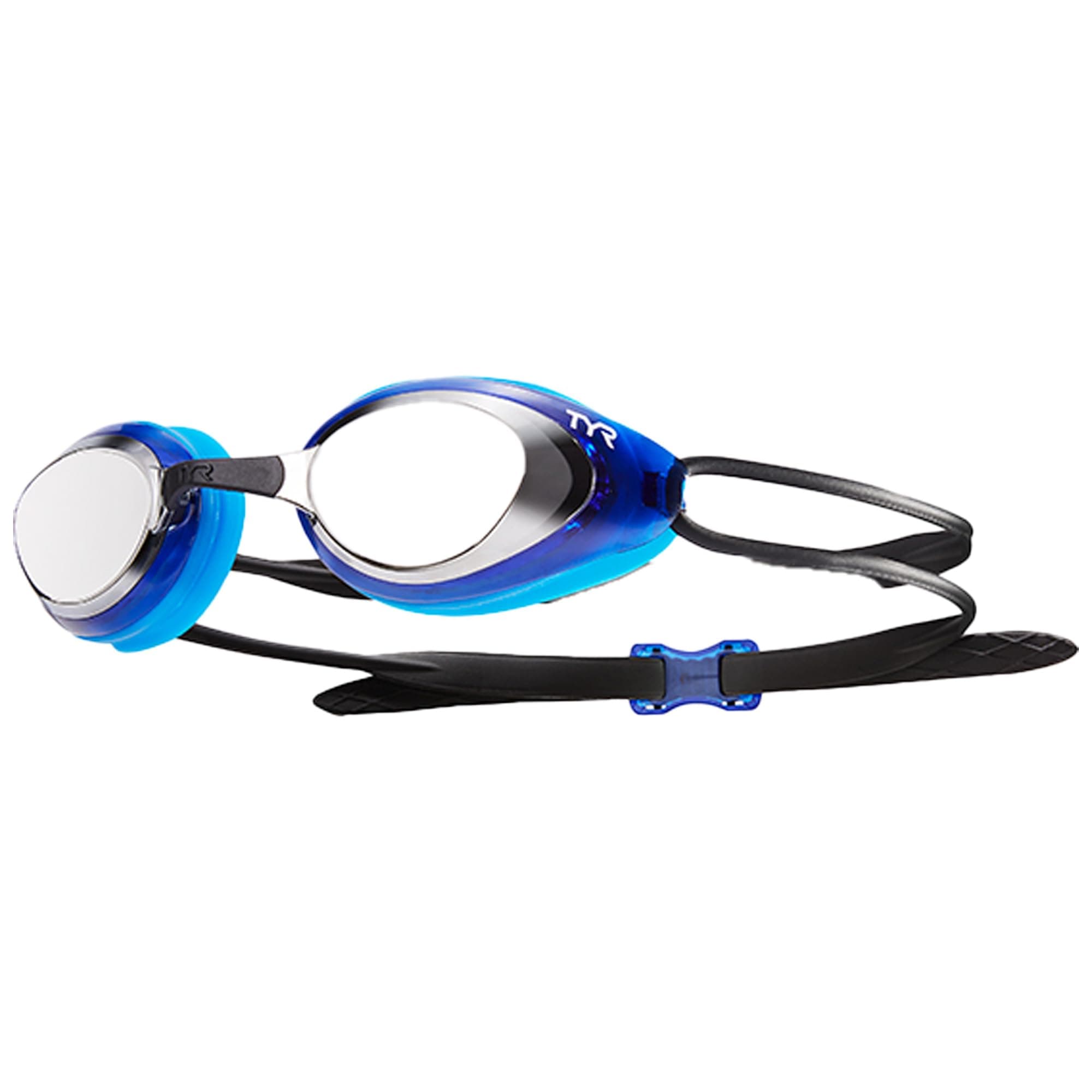 TYR ブラックホーク 競技用ミラーゴーグル