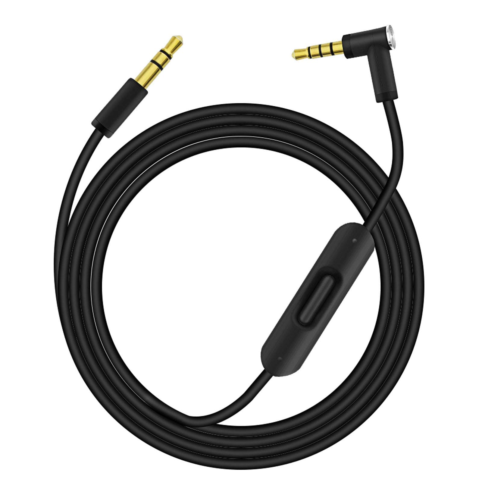 Studio 3 Replacement Wire Solo3 Cable Audio Headphone Aux Remotetalk With Mic Compatible With Solo 3/Mixr/Solo 2/Solo Pro /Studio 2/Solo HD/Executive/Pill Wireless Headphones -1.4M/4.6ft(Black)