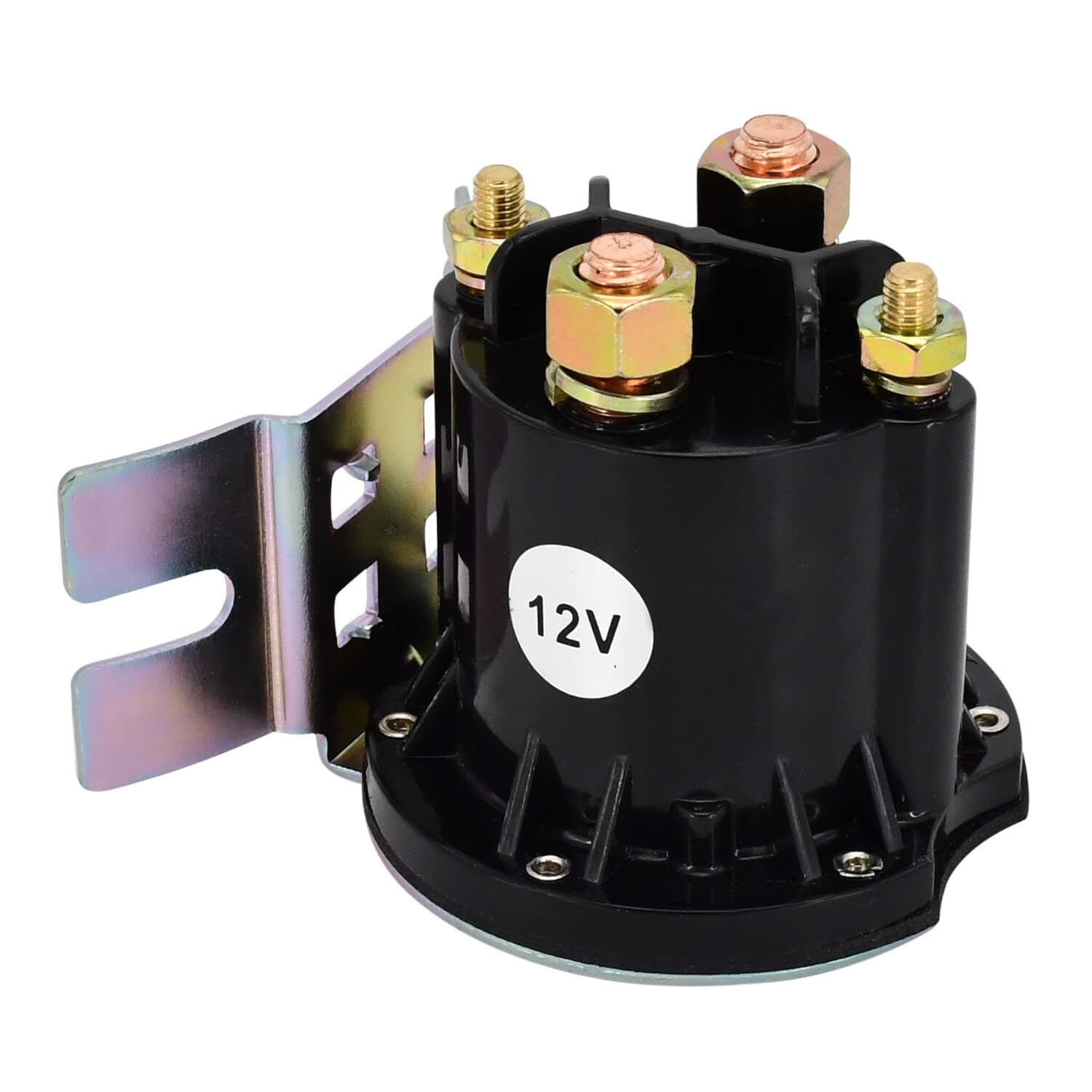 12V Starter Solenoid Switch Relay 4 Terminal Current 150A Max 800A 684-1251-212 684-1261-212 6841261212 Compatible with Trombetta