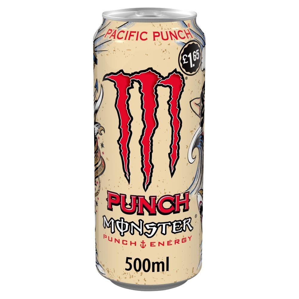 MONSTER PACIFIC PUNCH + ENERGY 500ML