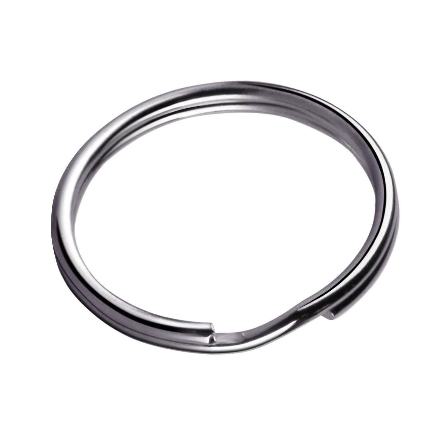 KINGFOREST 100PCS Key Rings 1 Inch