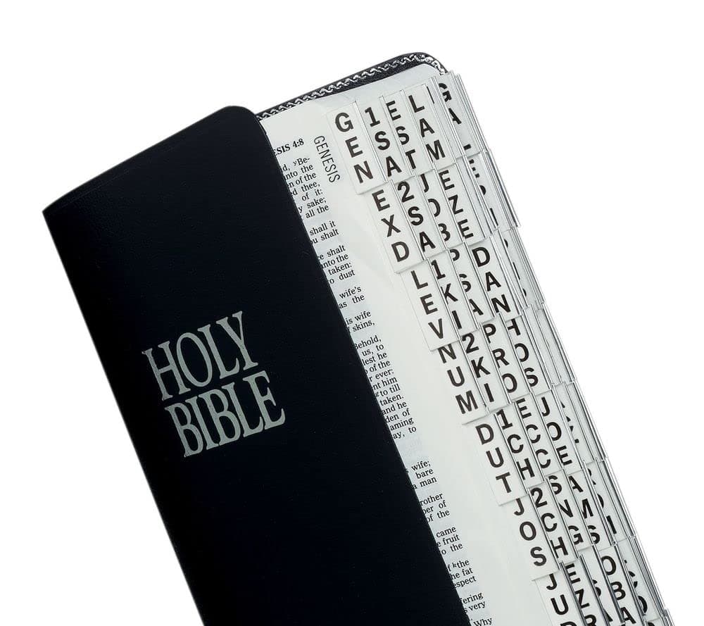 Large Print Bible Indexing Tabs - Silver: Bible Indexing Tabs (Large Print - Bible Indexing Tabs) Misc. Supplies