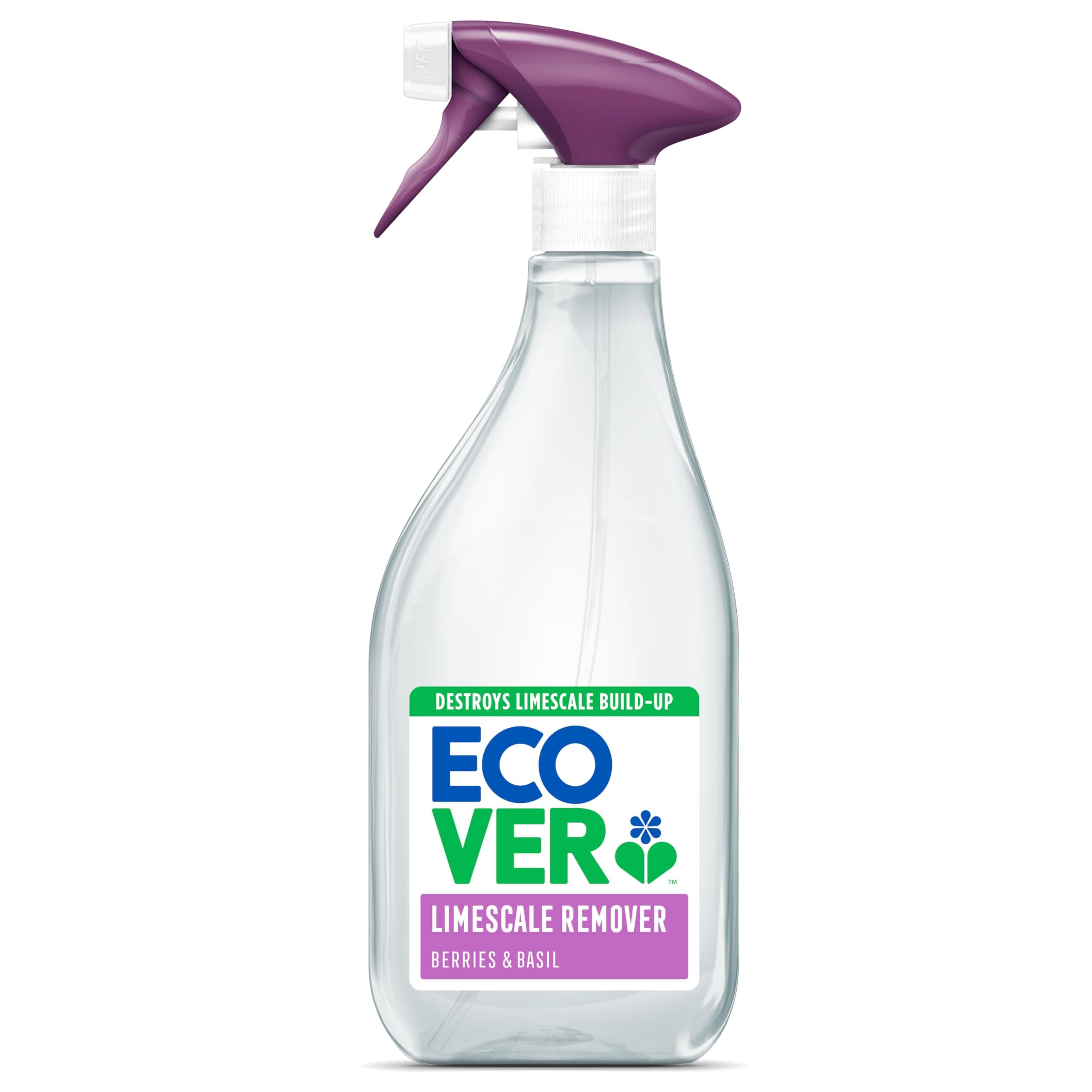 Limescale Remover, Multi-Purpose Surface Cleaner, Fresh Berries & Basil Scent, Pack of 1, 1 x 500ml