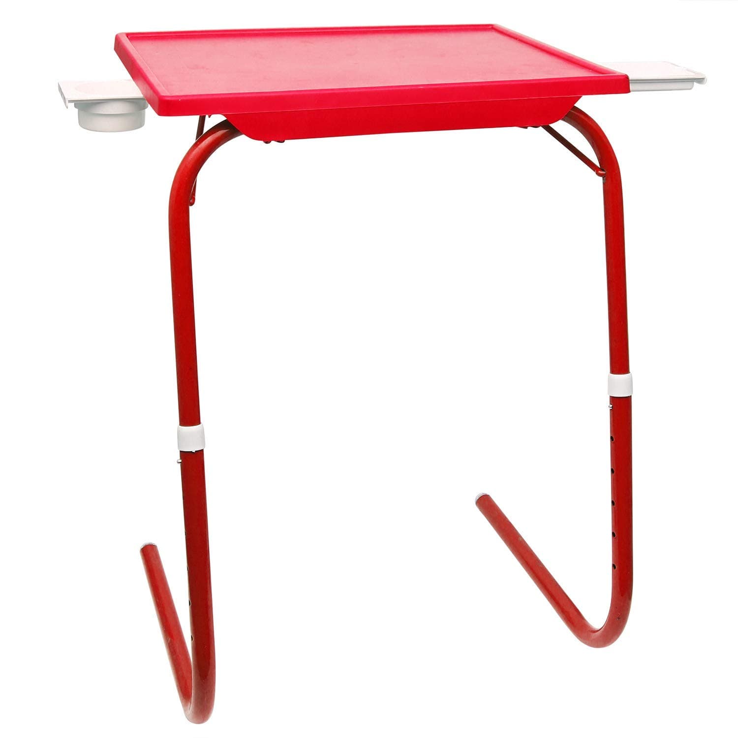 Basra® Multi Function Detachable and Foldable Laptop Table for Work, Study (Red)