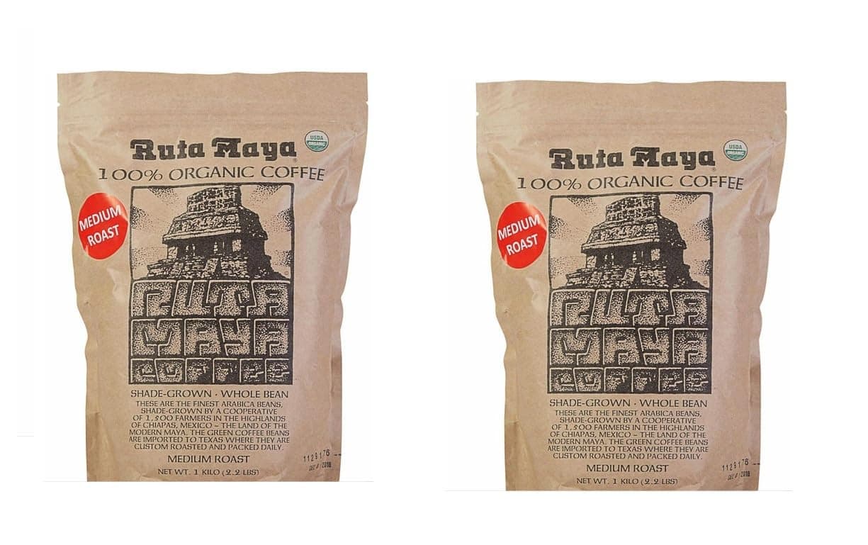 Organic Medium Roast Whole Bean Coffee 2 Count - 2.2 Lbs. Each