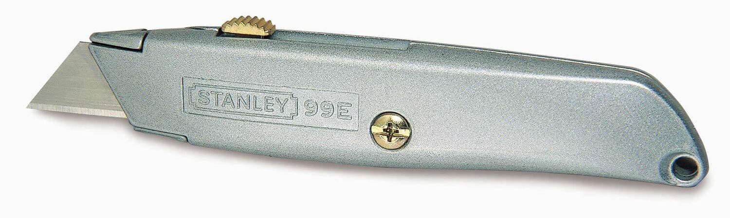 1-10-099 Knife "99E" with retractable blade, Silver