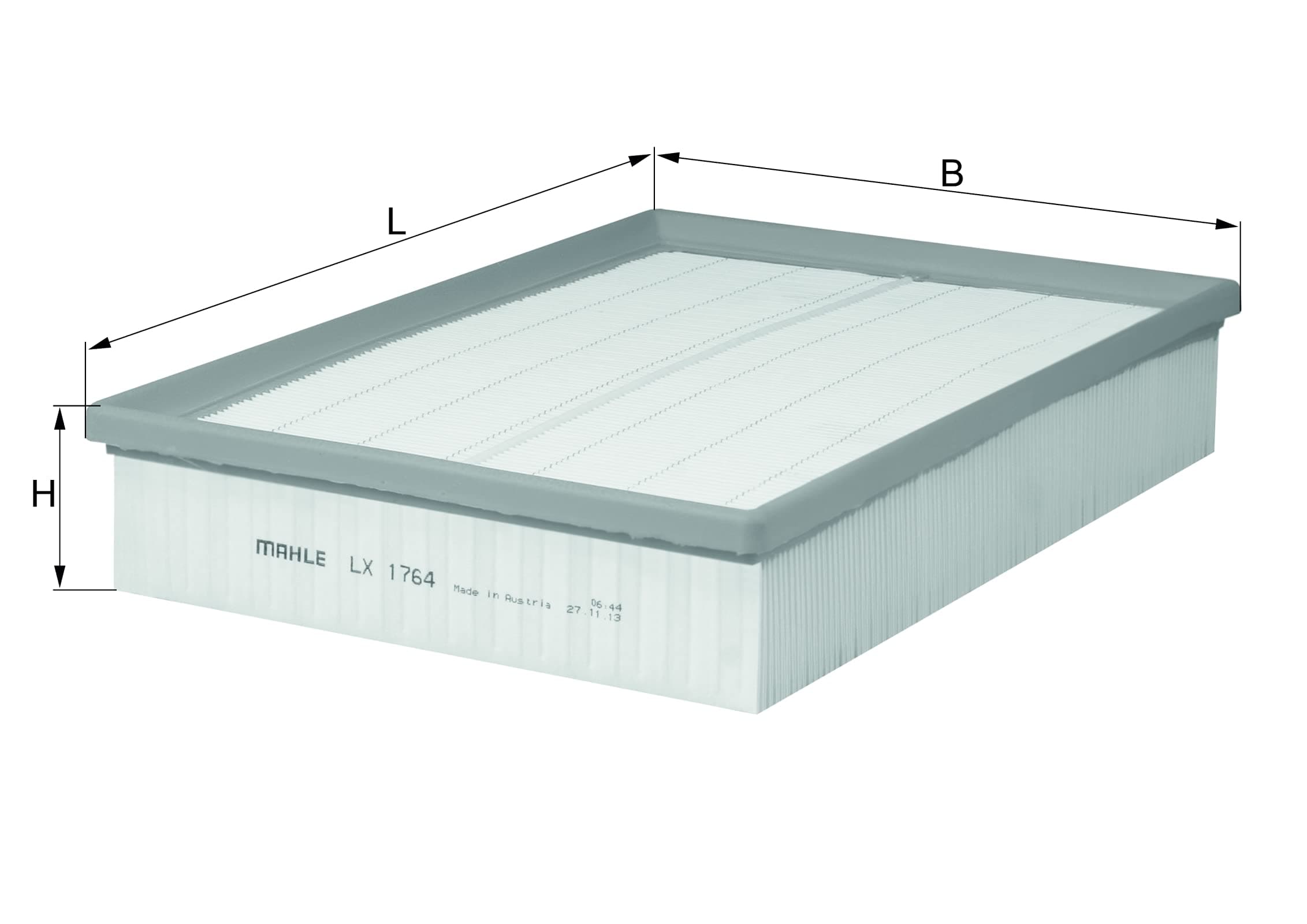 MAHLELX 1764 - Air Filter Car - Engine