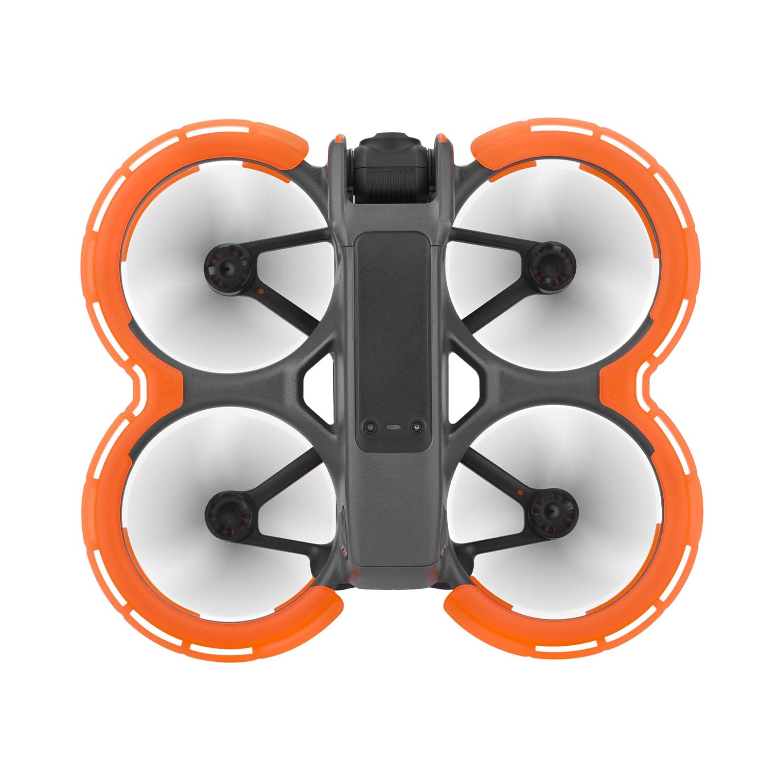 BRDRC Avata 2 Bumper Guards Accessories, Propeller Guard Protector Gimbal Protective Anti-Collision Ring Cover for DJI Avata 2 Fly More Combo Accessories (Orange)