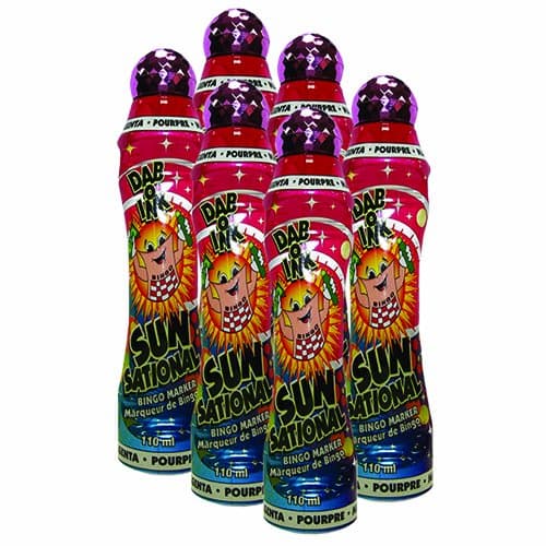 Six Pack 4oz Magenta Bingo Dauber