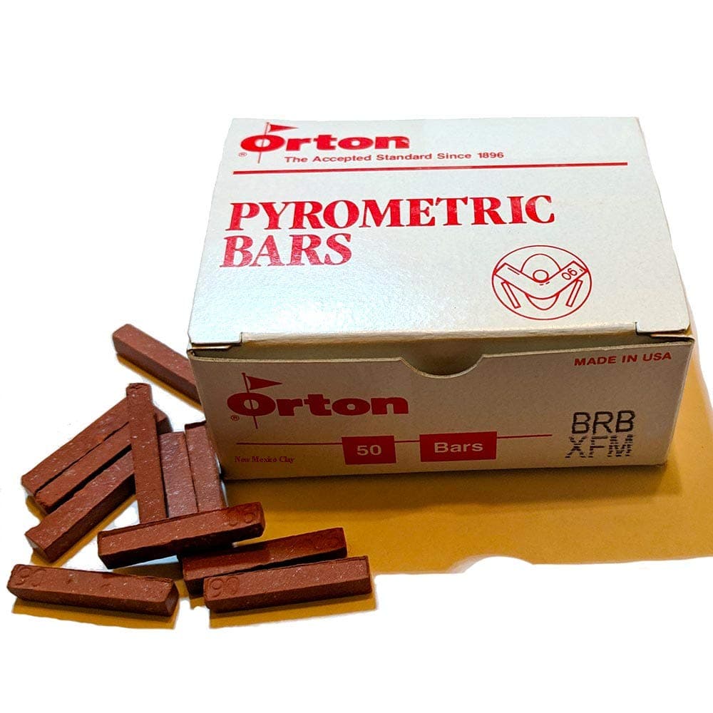 only warm Orton BRB O6 Pyrometric Bar Cones for Ceramic Kilns