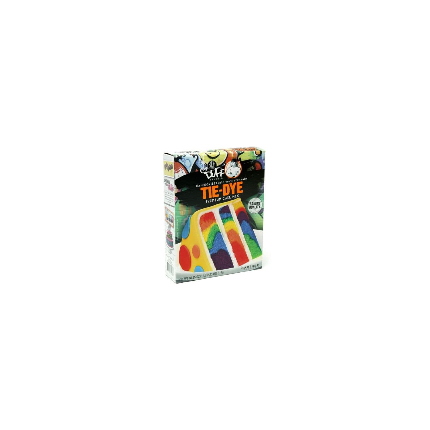Duff Tie-Dye Cake (2) and Cookie (2) Mix, 4 pack