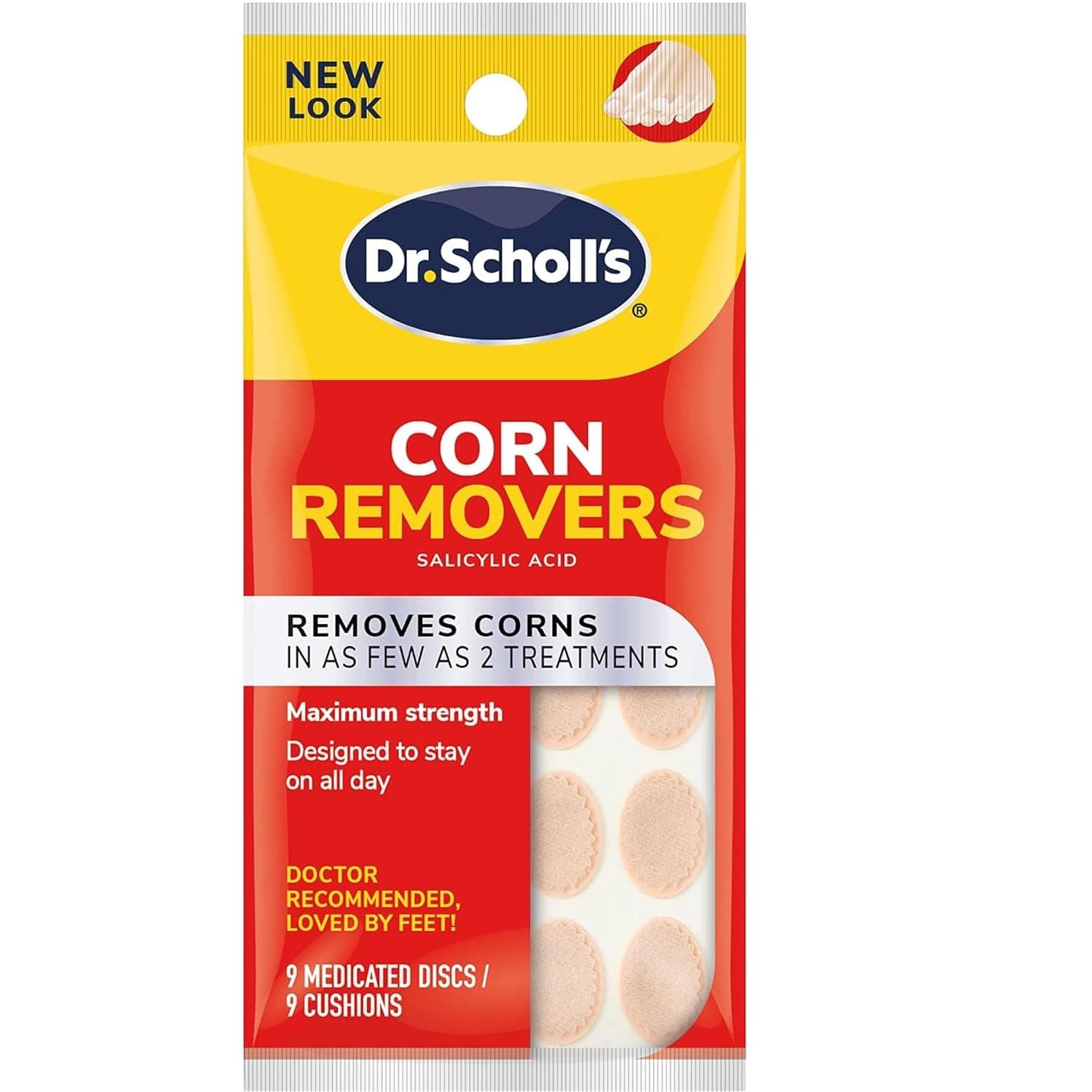 Corn Removers Cushions Medicated Disks