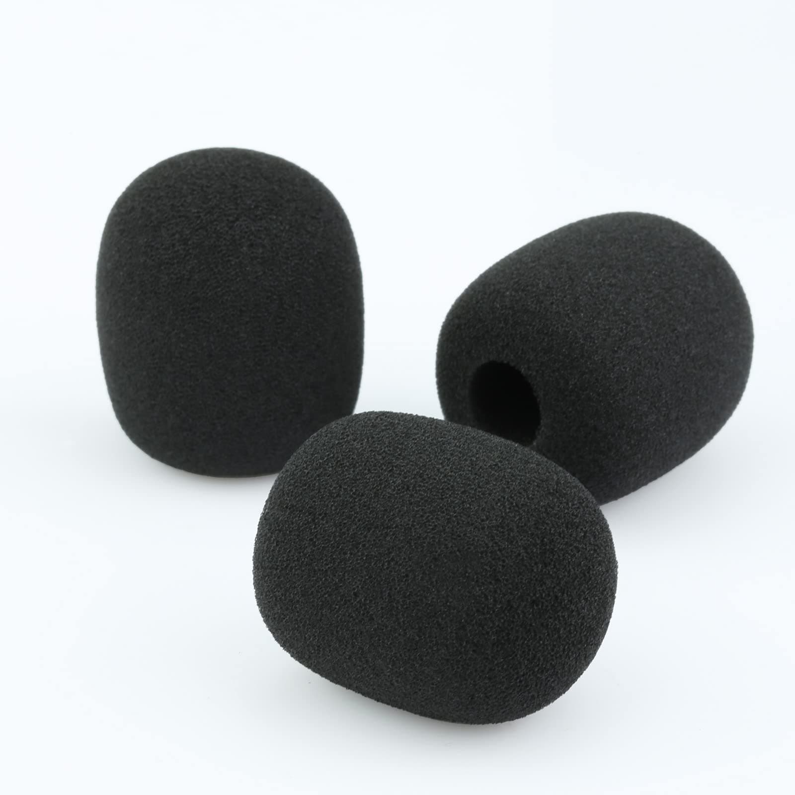 Pop Filter Replacement for SteelSeries Arctis 1 3 5 7 7X 7P 9X Pro Gaming Headset Mic Foam Cover, 3-Pack Windscreen -