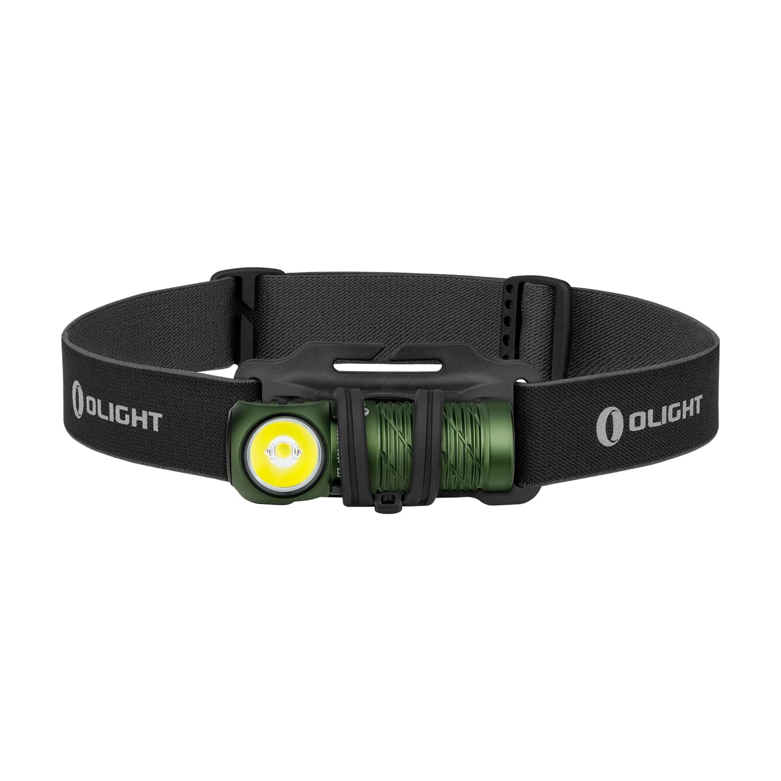 OLIGHT Perun 2 Mini Head Torch 1100 Lumens Rechargeable, Multi-use Right Angle Pocket Light Waterproof Flashlight with Headband, Perfect for Night Camping, Running, Hiking OD Green(Neutral White)