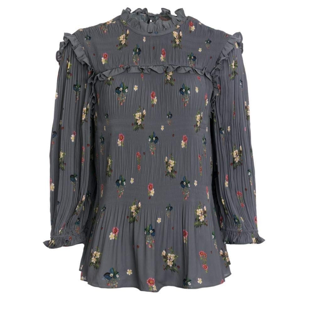 Ted Baker Womens Oracle Pleated Top