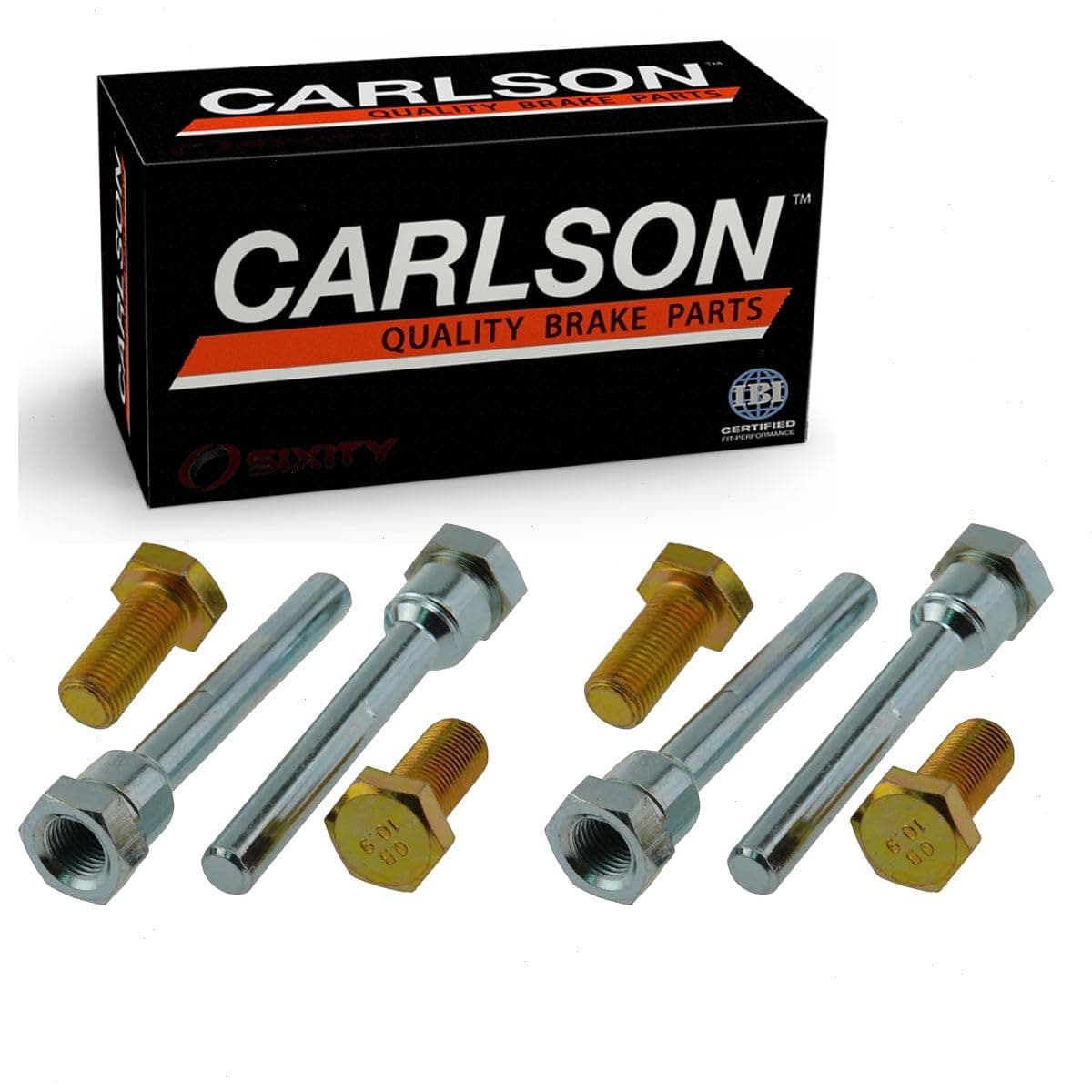 2 pc Carlson Front Brake Caliper Guide Pin Kits compatible with Chevrolet Silverado 1500 2005-2018