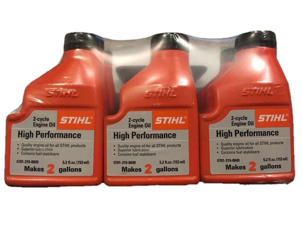 STIHL High Performance 2-Cycle Engine Oil 6-Pack of 5.2 fl. oz. Bottles