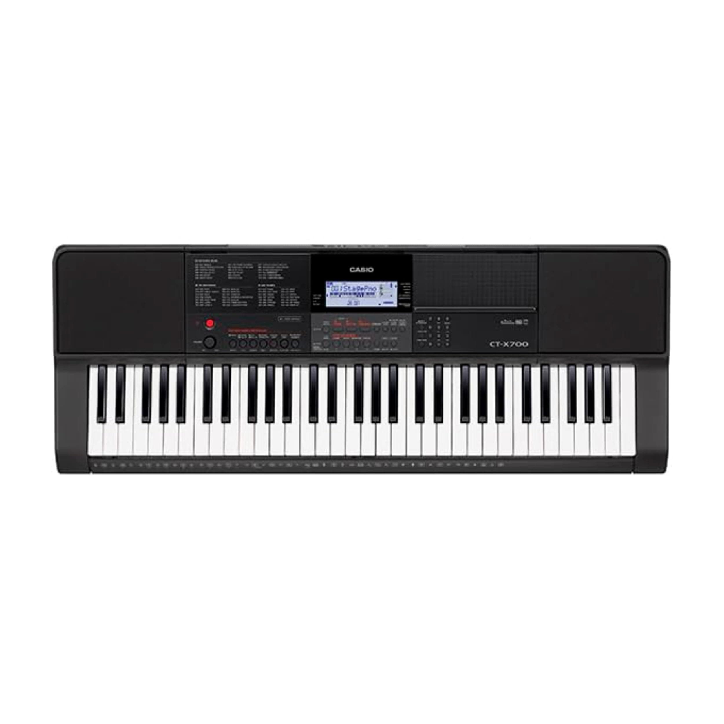 CT-X700 61-Key Portable Keyboard, Black