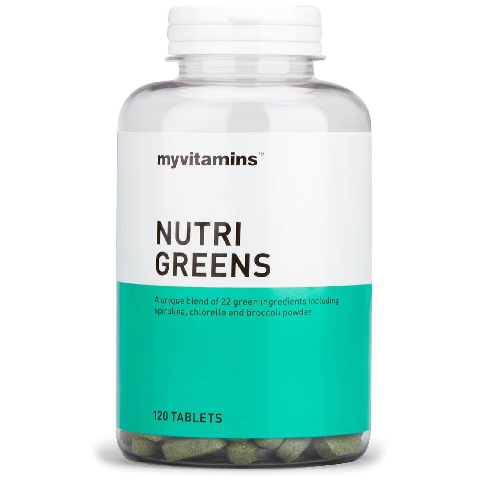Myvitamins Nutri-Greens, 120 Tablets