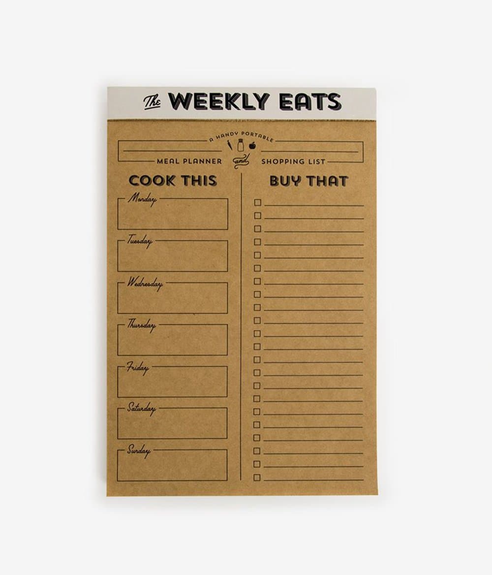 Elum Designs Weekly Eats List Pad (TJXLLP01)