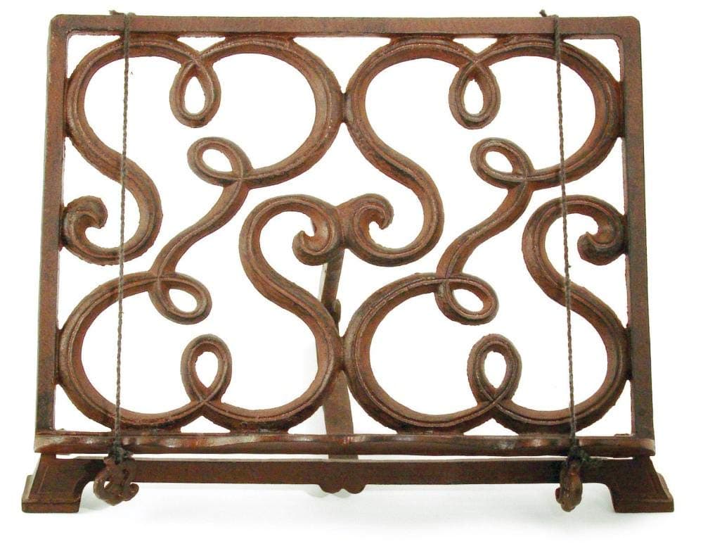 Fallen Fruits Ltd COOKBOOK Stand (Rust Finish)