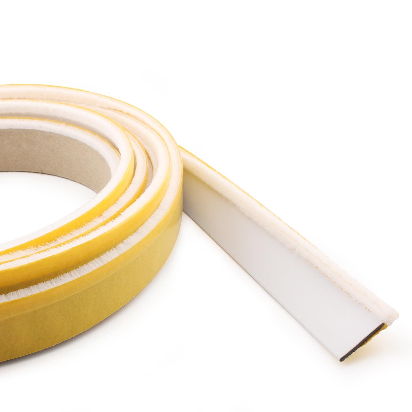 EAI Surface Self Adhesive Intumescent Seal Strip Fire Smoke Draft and Insect Protection - 5.2m – White