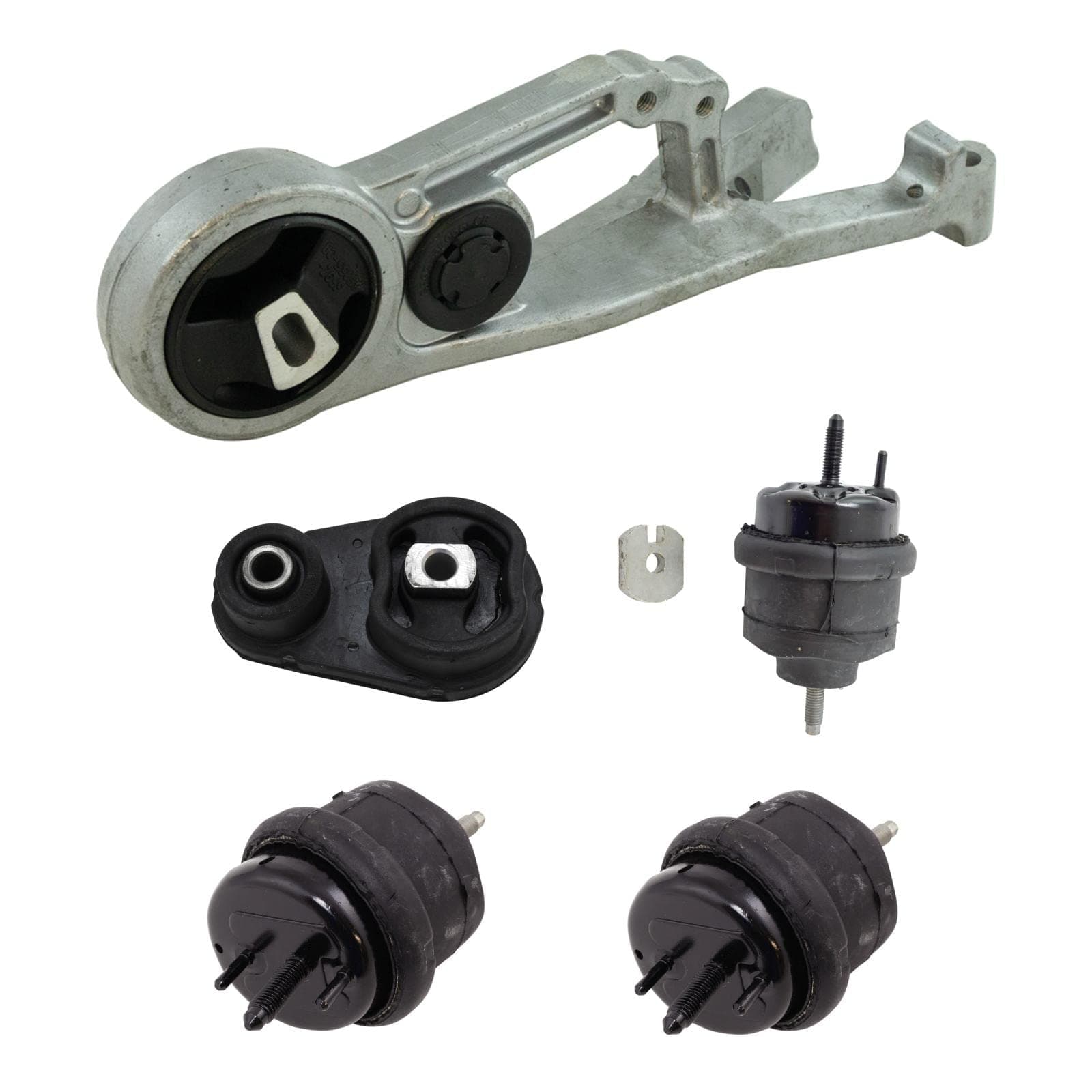 TRQ 5pc Engine Transmission Motor Mount Kit for 2005 - 2007 Ford Freestyle Five Hundred Mercury Montego CVT