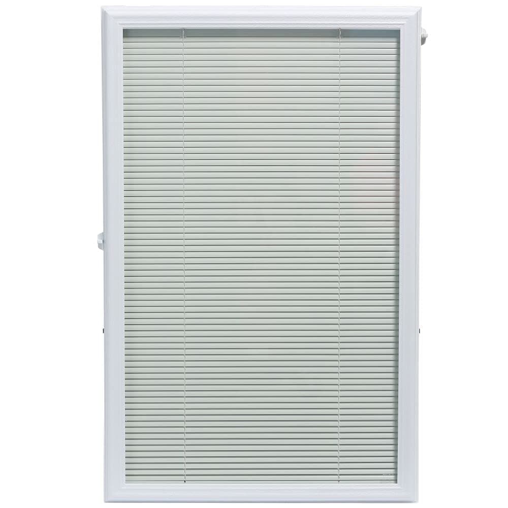 ODLAdd On Blinds for Raised Frame Doors - Outer Frame Measurement 24" x 38" - Home Improvement - Easy to Install, Use and Maintain - Innovative Window Shades Protected Behind Tempered Safety Glass