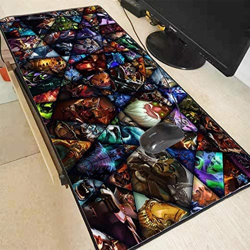 Mouse Pad Simple Speed ​​Dota 2 Game Mouse Pad Computer Gaming Mouse Pad Gamer Gaming Mat Version Mouse Pad 30X80Cm 40X90Cm